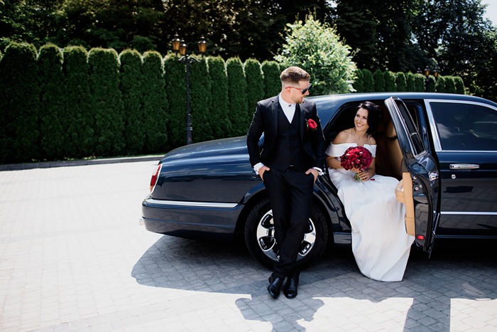 Wedding transportation in Seattle with a sleek black town car by Allied Town Car
